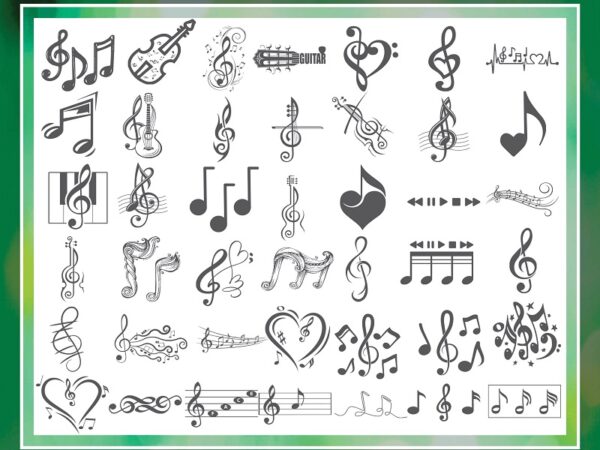 Bundle 100 music quotes svg/png, music svg, music svg bundle, music png bundle, music sayings svg, music png, instant download 1031586165 t shirt template