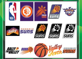 Bundle 23 Designs Phoenix Suns, The Rally Valley, Phoenix Suns Valley Fever, Basketball png, Png sublimation, instant digital download 1032802236