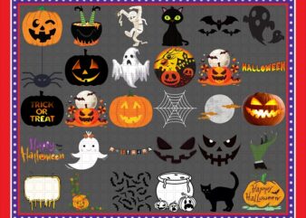30 Halloween png bundle , Halloween clipart tshirt designs, Halloween pictures, Halloween sublimation png, Happy Halloween, Pumpkin Png 1003584556