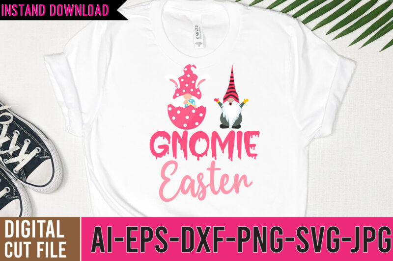 Gnomie Easter Tshirt Design,Gnomie Easter SVG Design, tshirt design,gnome sweet gnome svg,gnome tshirt design, gnome vector tshirt, gnome graphic tshirt design, gnome tshirt design bundle,gnome tshirt png,christmas tshirt design,christmas svg