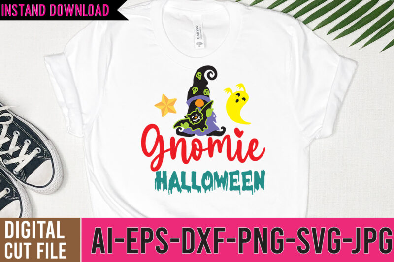 Gnomie Halloween Tshirt Design,Gnomie Halloween SVG Design,tshirt design,gnome sweet gnome svg,gnome tshirt design, gnome vector tshirt, gnome graphic tshirt design, gnome tshirt design bundle,gnome tshirt png,christmas tshirt design,christmas svg design,gnome