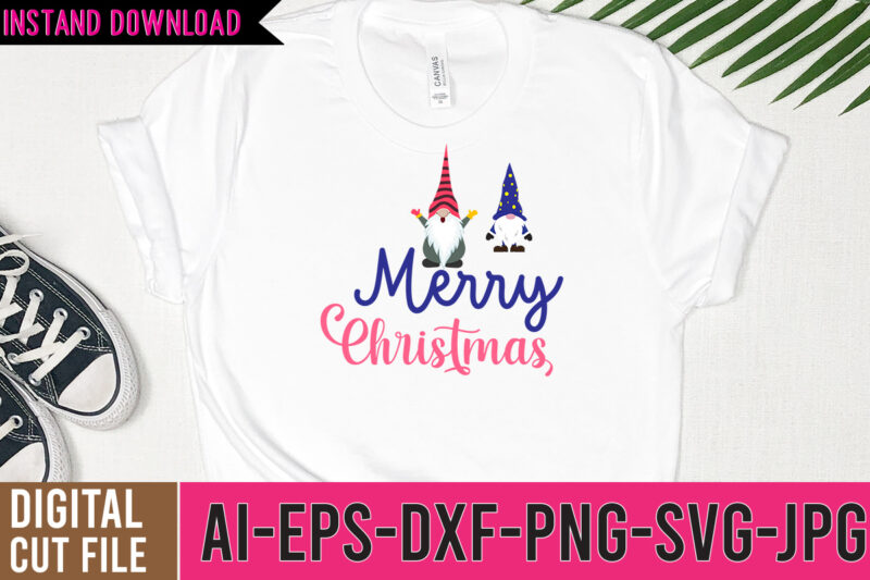 Merry Christmas Tshirt Design On Sale