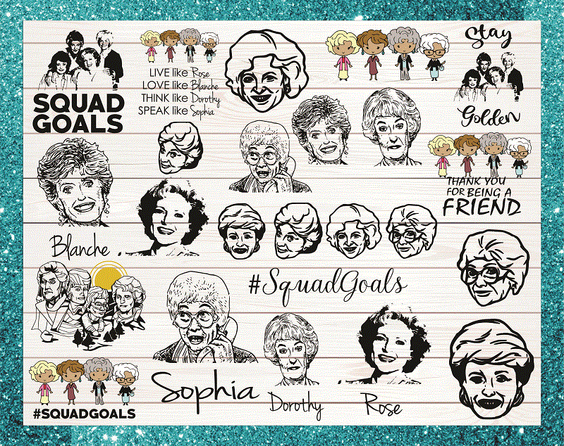 Bundle 20 Designs Golden Girls Svg, Golden Girls Svg png dxf, Golden Girls Cipart, Golden girls Svg, MusicArtStore Digital Download 1012446635