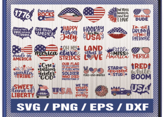 31 4th Of July SVG Bundle, Independence Day, Patriotic Svg, Patriotic Svg, Veteran Svg, America Svg, Veteran Svg, USA SVG, Instant Download 1000961377