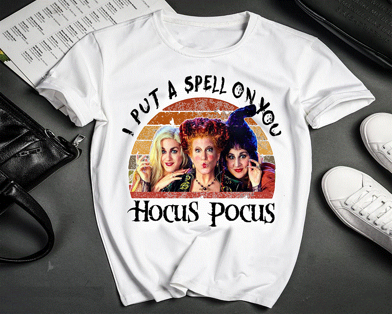 — Design Hocus Pocus – Halloween- Sanderson PNG, I Put a Speel on You Png, Png Digital Print Design, Png Design, Digital Download 1050512221