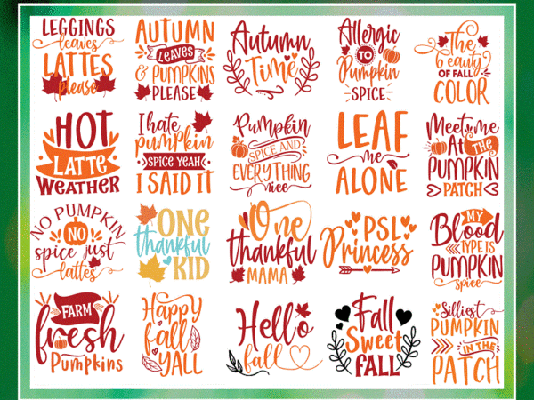 Bundle 21 fall svg, fall png, fall shirt svg, autumn bundle svg, svg file, t-shirt svg, fall png, svg, fall quotes svg, fall designs 1051163397