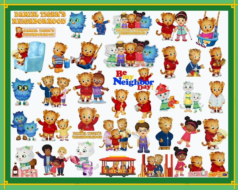 48 Daniel Tiger Neighborhood PNG, Daniel Tiger Neighborhood Clip art, Daniel Tiger Neighborhood images, Daniel Tiger PNG, Instant Download 985023542