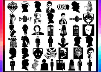 49 Designs Dr Who digital files for cricut, Dr Who clipart, Dr Who svg, dxf, png, Dr Who silhouette bundle, Dr Who movie, Digital Download 984290674