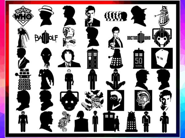 49 designs dr who digital files for cricut, dr who clipart, dr who svg, dxf, png, dr who silhouette bundle, dr who movie, digital download 984290674