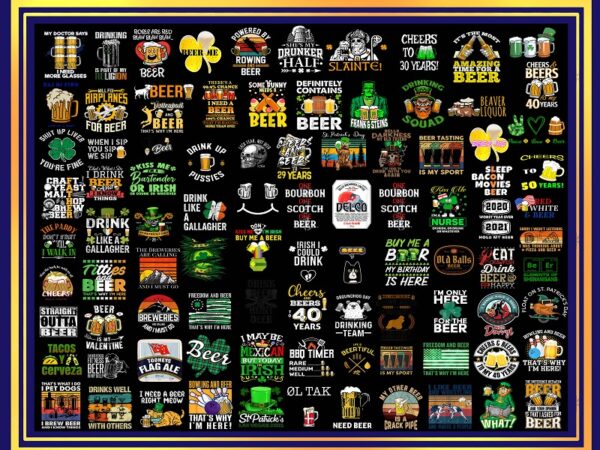 Combo 300+ beer png, beer png, beer lover, drink png, funny png, digital beer, digital download 987854955 t shirt vector file