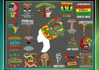 Bundle 29 CELEBRATING JUNETEENTH 1865 Png, Juneteenth Png, Black Queen Png, Black History Month Pride 2021, Black History Png, Cricut Files 1000261875 t shirt template