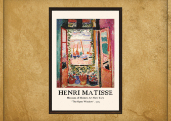 Henri Matisse Digital Print Set of 6 , Printable Exhibition Poster , Matisse Poster , Exhibition Wall Art , Matisse Wall Art ,Gallery Poster 999591821