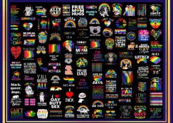 100 LGBT Pride Png bundle, LGBT Lip png, Flag LGBT Png, Rainbow Png, Bisexual Lesbian Png, Be Proud Be Fabulous, Gay Png, Digital Download 996289213