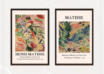 Henri Matisse Digital Print Set of 8 , Printable Exhibition Poster , Matisse Poster , Gallery Wall Art , Matisse Wall Art ,Exhibition Poster 1069217362