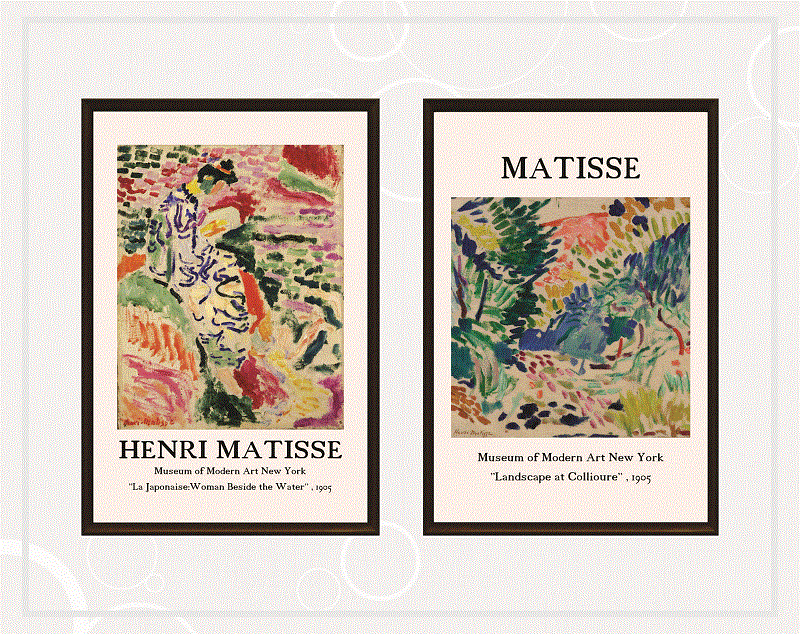 Henri Matisse Digital Print Set of 8 , Printable Exhibition Poster , Matisse Poster , Gallery Wall Art , Matisse Wall Art ,Exhibition Poster 1069217362