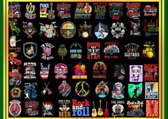 Combo 415+ Rock And Roll PNG Bundle, Rock N Roll png, Rock Band Png, Peace Love Pock & Roll Png, Rock Png, Rock Star Png, Digital Download 997508158 t shirt vector file