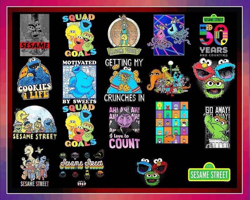 Sesame Street Squad Goals T-Shirt Sesame Street Squad Goals T-Shirt