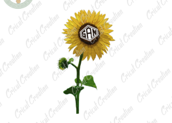 San Sunflower , Sunflower Clipart Diy Crafts, Sunflower Lover Png Files , Sunflower Pattern Silhouette Files, Sunflower Art Cameo Htv Prints