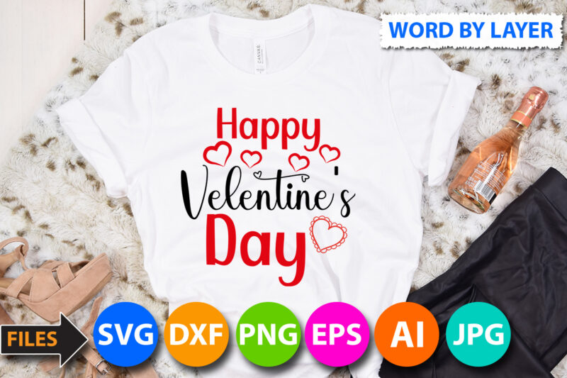 Happy Valentine'sDay Svg Design,Happy Valentine'sDay T Shirt Design,Valentines day t shirt design bundle, valentines day t shirts, valentine’s day t shirt designs, valentine’s day t shirts couples, valentine’s day t