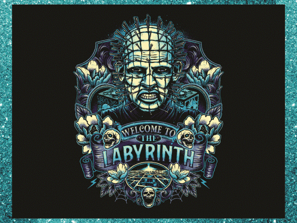 Welcome to the labyrinth png, horror character png, horror art png, horror pinhead png, png printable, instant download, digital file 1041191885 t shirt design for sale