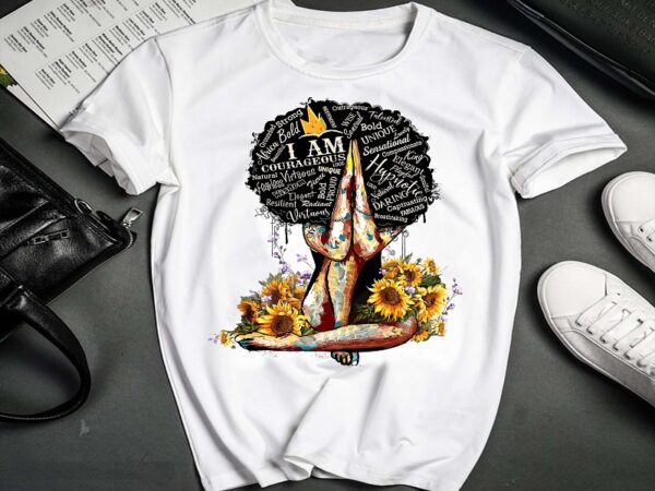 I am black girl praying png, black women png, african american png, sunflower queen png, afro women png, digital file, digital download 1007485984 t shirt design for sale