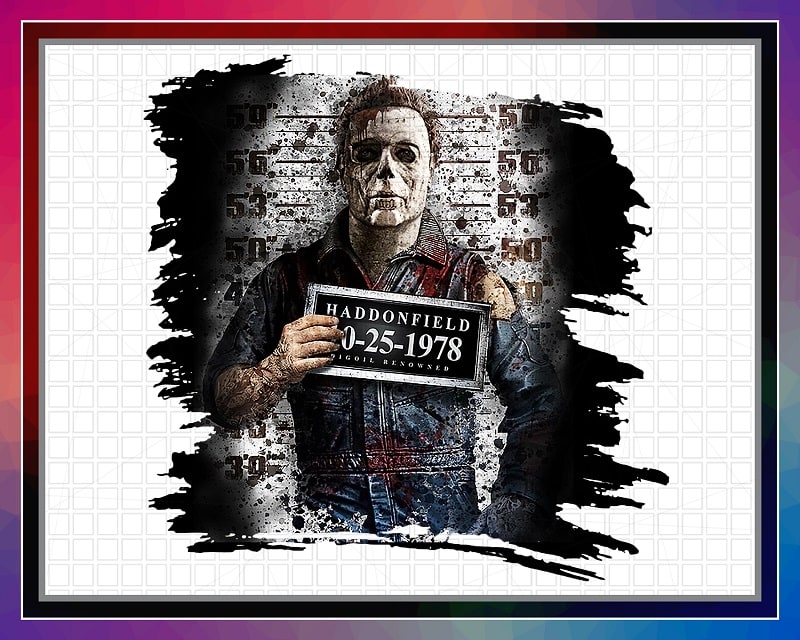 Michael Myers PNG, Michael Myers Halloween, Horror Character, Sublimated Printing, Instant Download, Png Printable, Digital Printable Design 872821791
