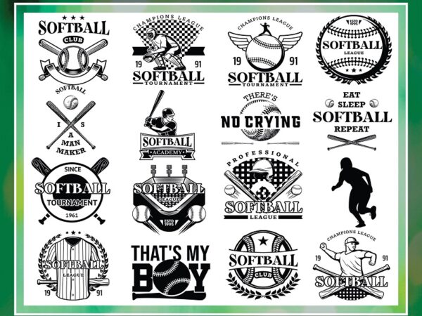 100 designs softball svg bundle, softball svg, softball svg design, softbal svg vector, softball svg lover, digital download 1010203700