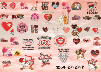 Bundle 54 Valentine PNG, Love png, Valentines Day 2022 Sublimation, Hearts Digital Download, Heart Sublimation, Sublimation Digital 932367309 t shirt template