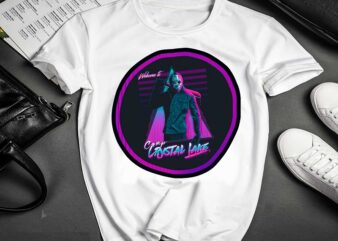 Neon Jason Voorhees Friday The 13th Camp Crystal Lake PNG, No physical product, Sublimation Design, Digital Download 1035011698