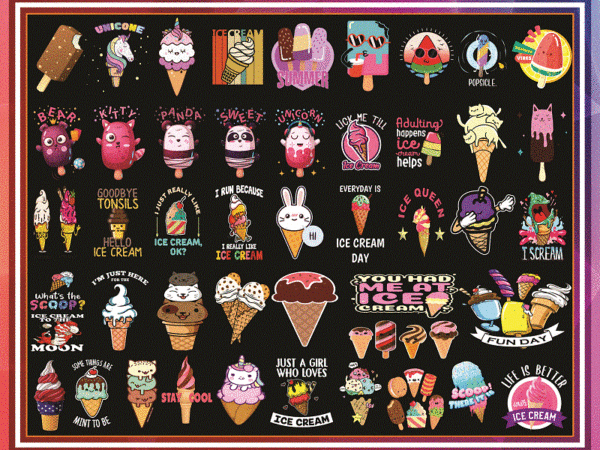 Bundle 45 ice cream png, summer ice cream png, sweet ice cream png, chocolate, mint png, colorful ice cream png, digital download 965546063 t shirt template
