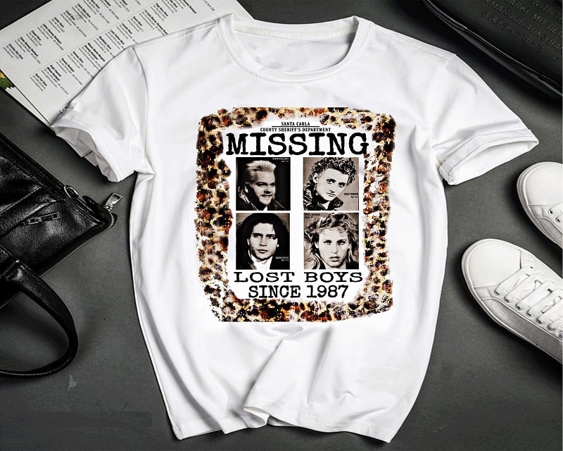 Lost Boys, Missing Poster Png, Missing Lost Boys Since 1987 Png, Halloween Boys PNG, Png Printable Sublimation, Png File, Digital Download 1043580650