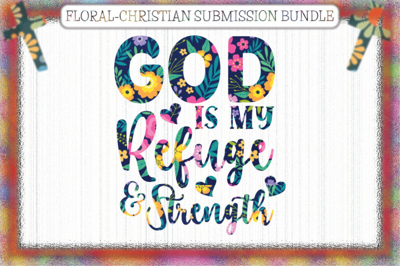 Floral-Christian Submission Bundle