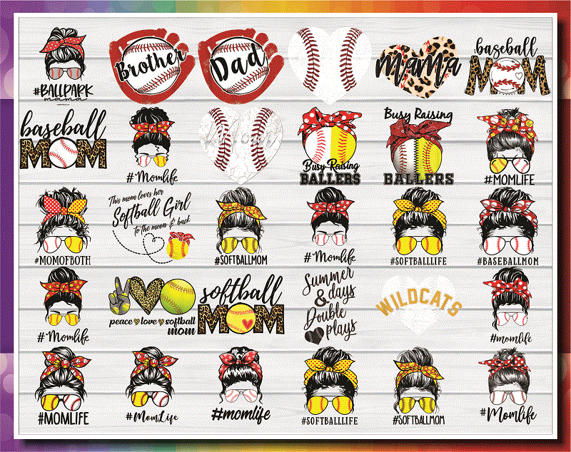 Combo 100 Softball Mom Png Bundle, Sports PNG, Hand Drawn PNG, Softball Mama, Digital Artwork, Sublimation design, Digital Download 996336514