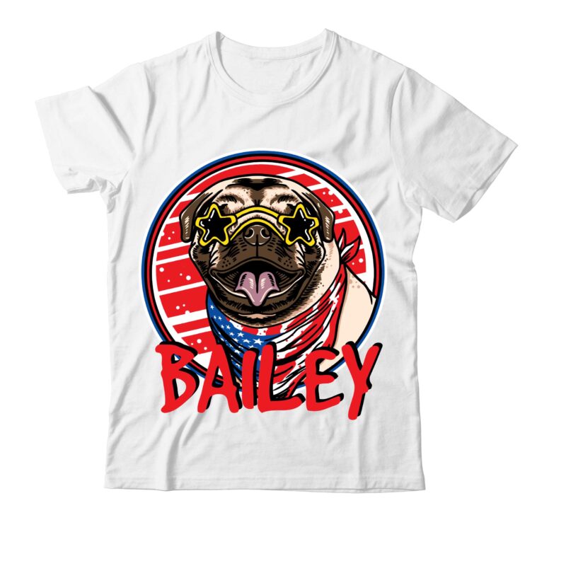 Bailey t-shirt design ,dog beiley design ,on sell design