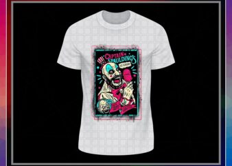 Captain Spaulding, Horror Halloween png, Printable Captain Spaulding T-shirt, digital design sublimation, Png Digital Print Design 1038316218