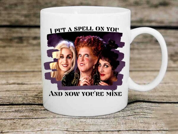 Hocus pocus inspired i put a spell on you png, no physical product, digital download 1049210079 graphic t shirt
