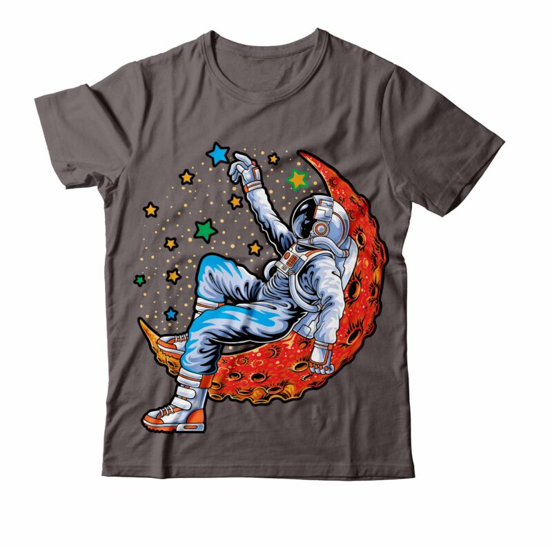 Astronaut fishing t shirt vector t shirt design ,space war commercial use t-shirt design,astronaue t shirt design ,space vector graphic tshirt on sale by sima crafts c on april 4,