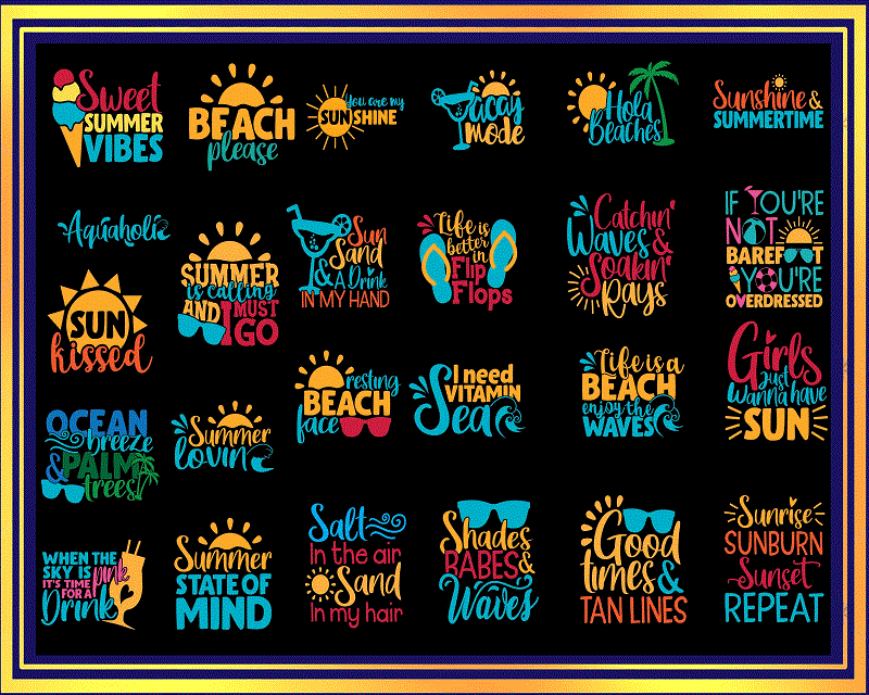 Combo 140+ Summer SVG Bundle, Hola Beaches Cut File, Beach Svg, Mermaid Svg, Summer Clipart, Beach Shirt Svg, Instant Download CB775219310