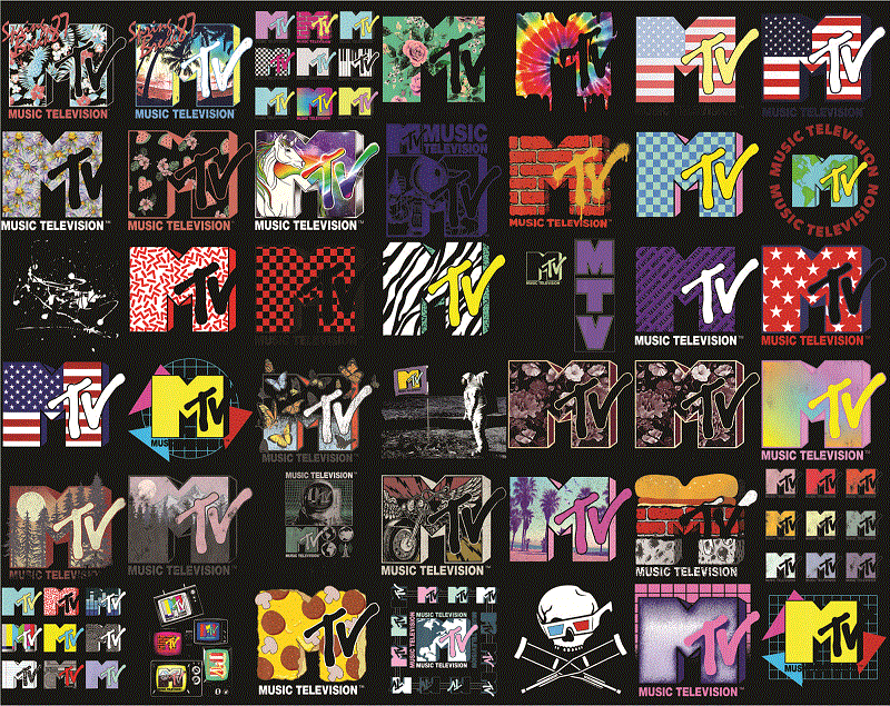 400 Designs MTV PNG Bundle, Mtv Spring, Mtv Old School, Mtv Logo Set, Mtv Leopard, Sweaters Music Television, Colorful Mtv, Digital Download 1008421216