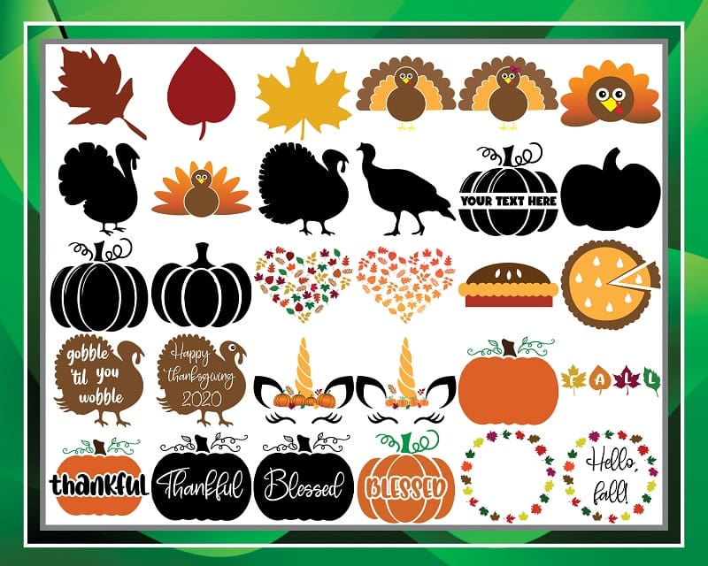 Bundle 120 Fall Designs, Autumn Svg, Fall Cut File Autumn, Cut File Fall Sayings Svg, Thanksgiving Svg, Fall Quotes Svg, Fall Vector 1025621346