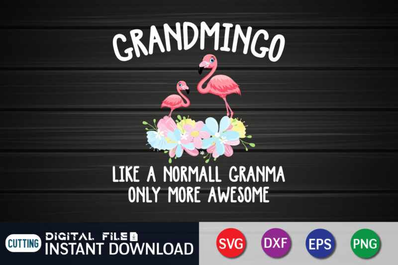 Grand Mingo Like a Normall Granma Only More Awesome T Shirt, More Awesome Shirt,