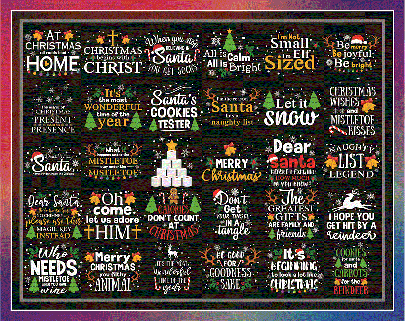 160+ Merry Christmas Bundle ,Christmas SVG Bundle, Winter svg, Santa SVG, Holiday, Merry Christmas, Christmas Bundle Png Svg 1071223474