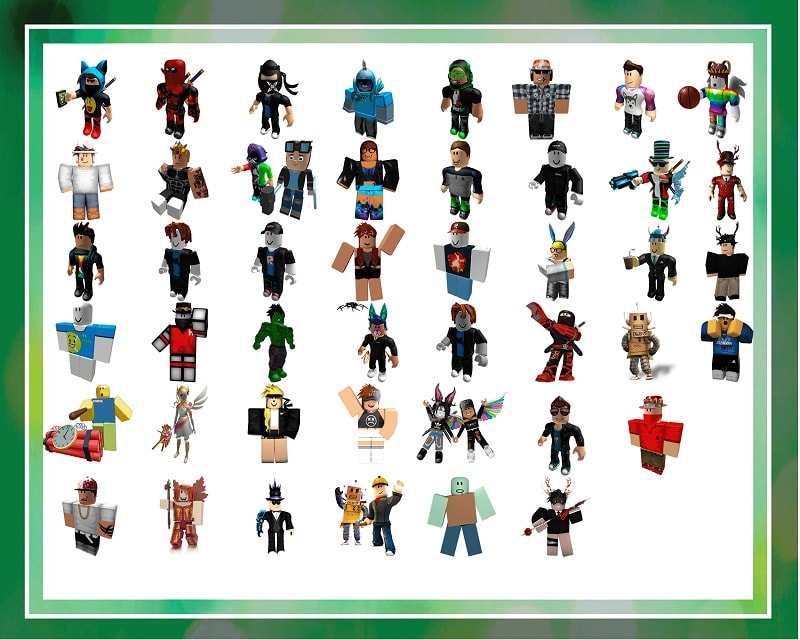 Roblox Svg Png sublimation 3 Designs 300 Dpi Hi Resolution 