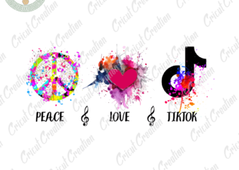 Trending Gifts, Peace Sign Colorful Diy Crafts, Peace Painting Png Files , Love Art Silhouette Files, Trending Cameo Htv Prints
