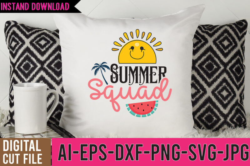 Summer Squad SVG Design,Summer Squad Tshirt Design ,Summer t shirt design bundle,summer svg bundle,summer svg bundle quotes,summer svg cut file bundle,summer svg craft bundle,Summer Vector Tshirt Design,Summer Graphic Design, Summer