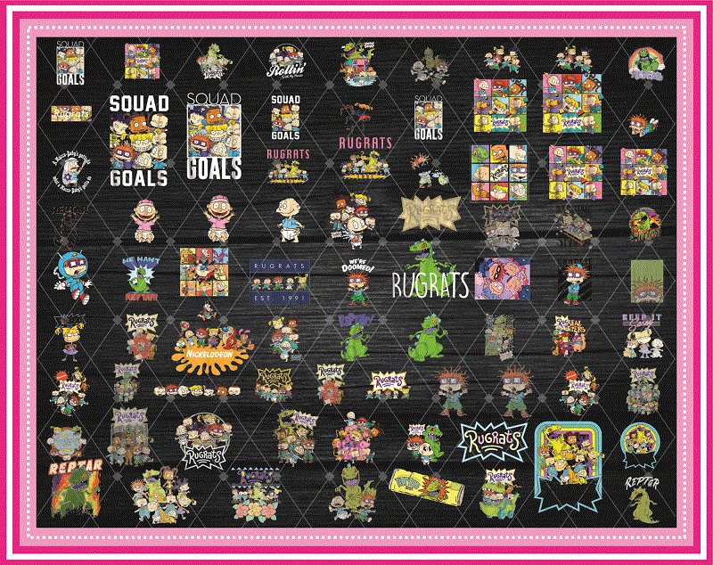 240+ Rugrats PNG Bundle, Rugrats Bundle, Rugrats Friends, Tumbler, Tommy Chuckie Finster, Nickelodeon, Decal, Sublimation, Digital Download 917238912