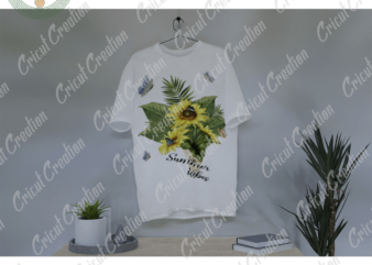 Trending Gifts, Summer VibesDiy Crafts, Sunflower Background PNG Files , Butterfly Silhouette Files, Trending Cameo Htv Prints t shirt designs for sale