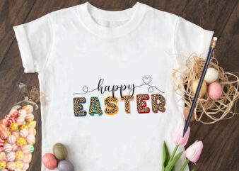 Happy Easter Day , Leopard Background Diy Crafts, Easter Day Svg Files For Cricut, Happy easter Silhouette Files, Quotes Cameo Htv Prints graphic t shirt