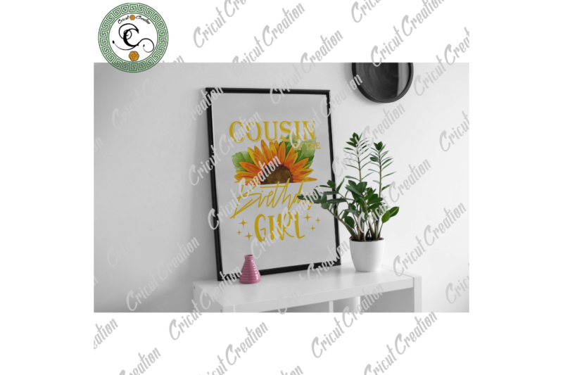 Cousun Of the Birth Girl Diy Crafts, Birthday Girl Svg Files For Cricut, Sunflower Silhouette Files, Trending Cameo Htv Prints
