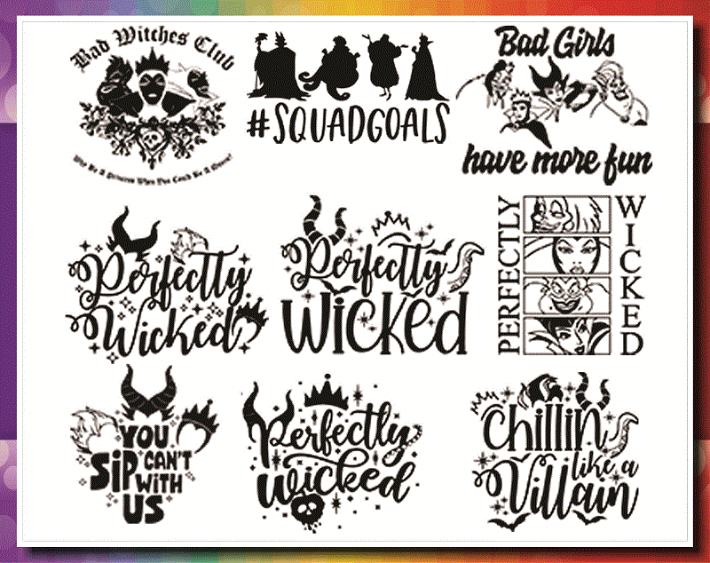 Bundle 29 Bad Girl Png, SVG, Cut file, Clipart, Cricut Cameo, Silhouette, Vector, Eps, Pdf, Dxf, Bad Girls Have More Fun, Instant Download 1036504369